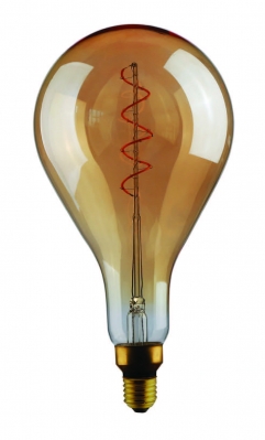 LED filament 5 watts gold / grey / green DM 165 mm