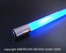 Deco Neon Light Stick 177,5 cm / 69.88 inch, orange, 110V US plug